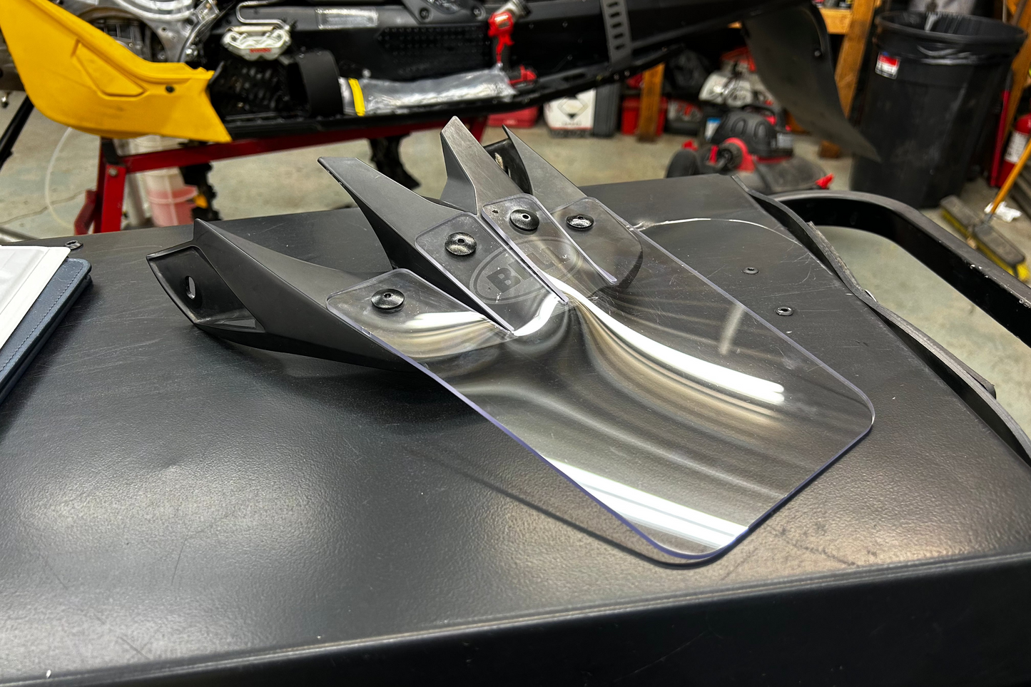 Helmet Visor Extensions