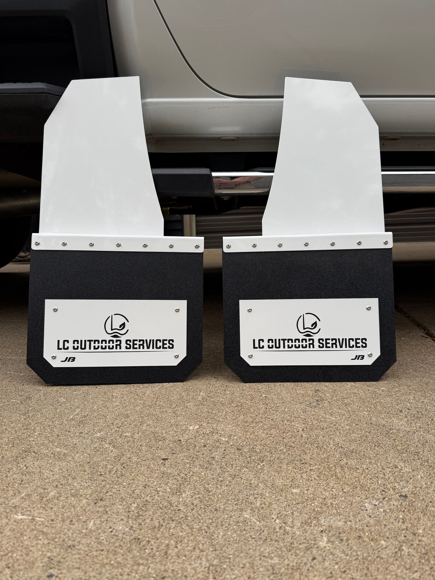 14in 2020+ Chevy/GMC Kickback Mudflaps- Full Set