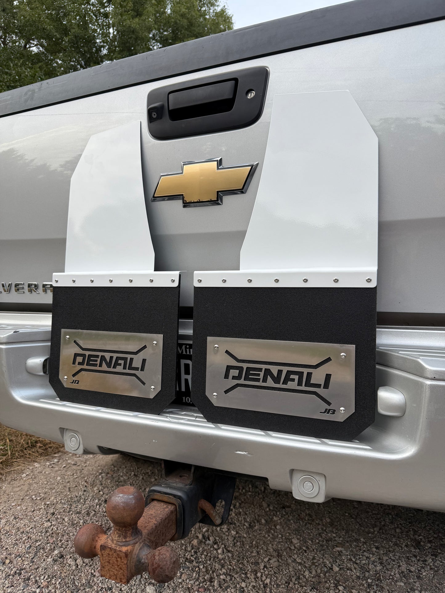 13in 2020+ GMC/Chevy Kickback Mudflaps- CUSTOM DENALI- Rears Only