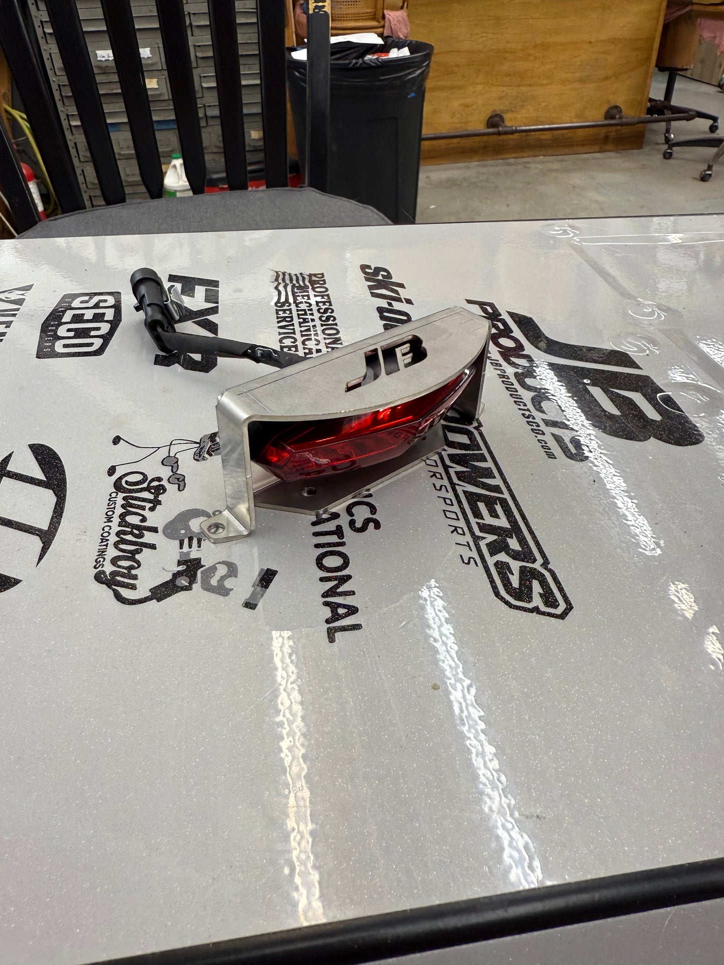 Skidoo RS Taillight Relocation Bracket