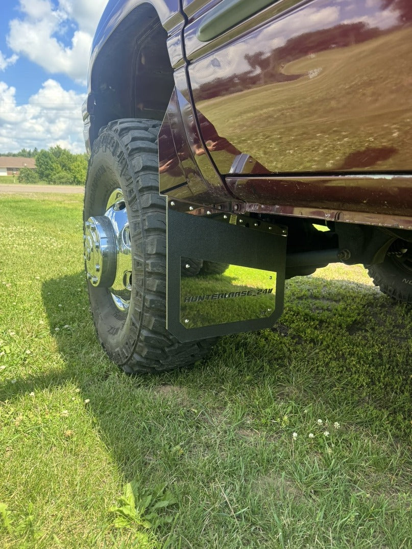 24in Dually Kickback Mudflaps - Full Set