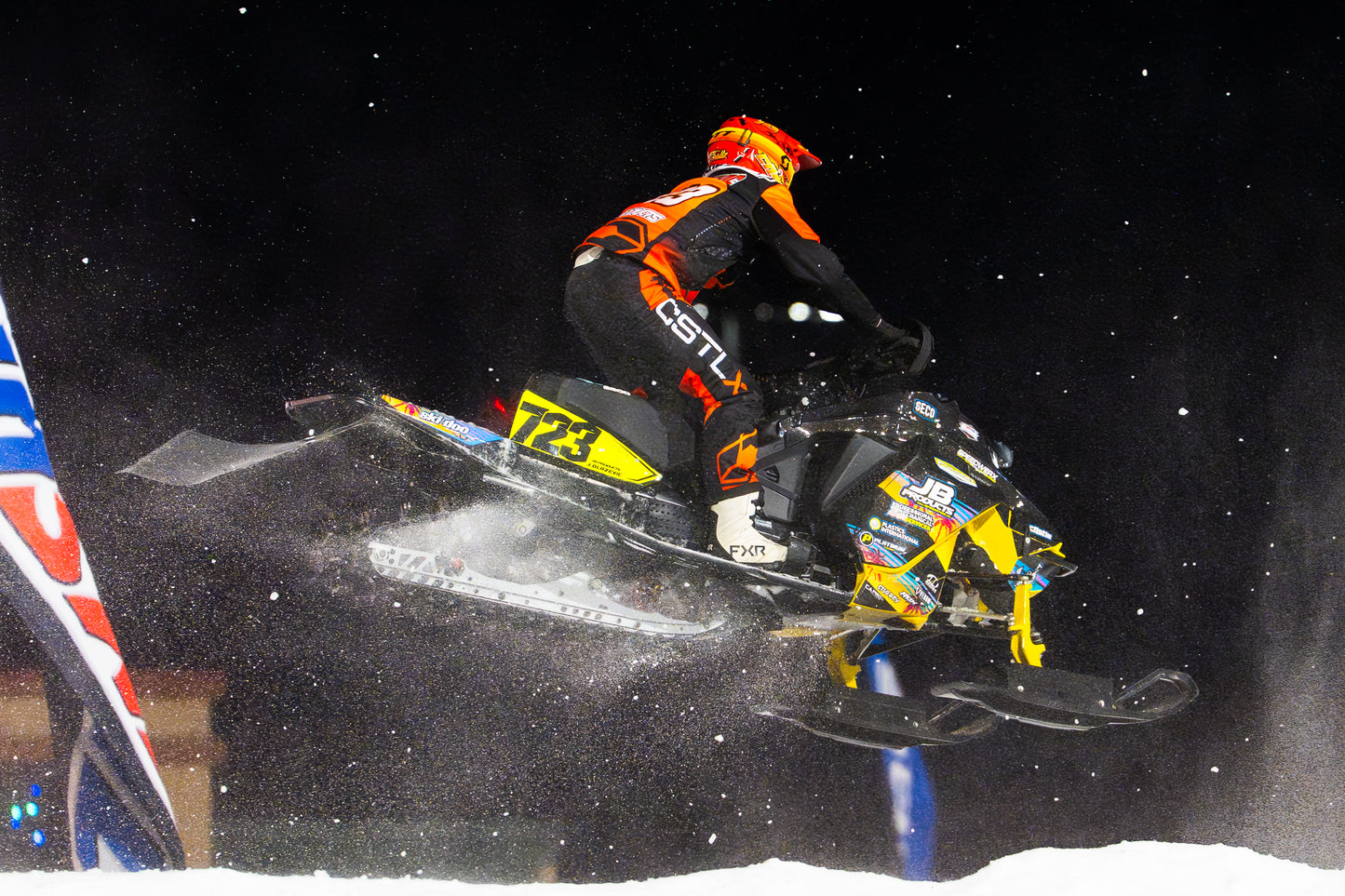 Plaques d'immatriculation pour grands sièges Skidoo