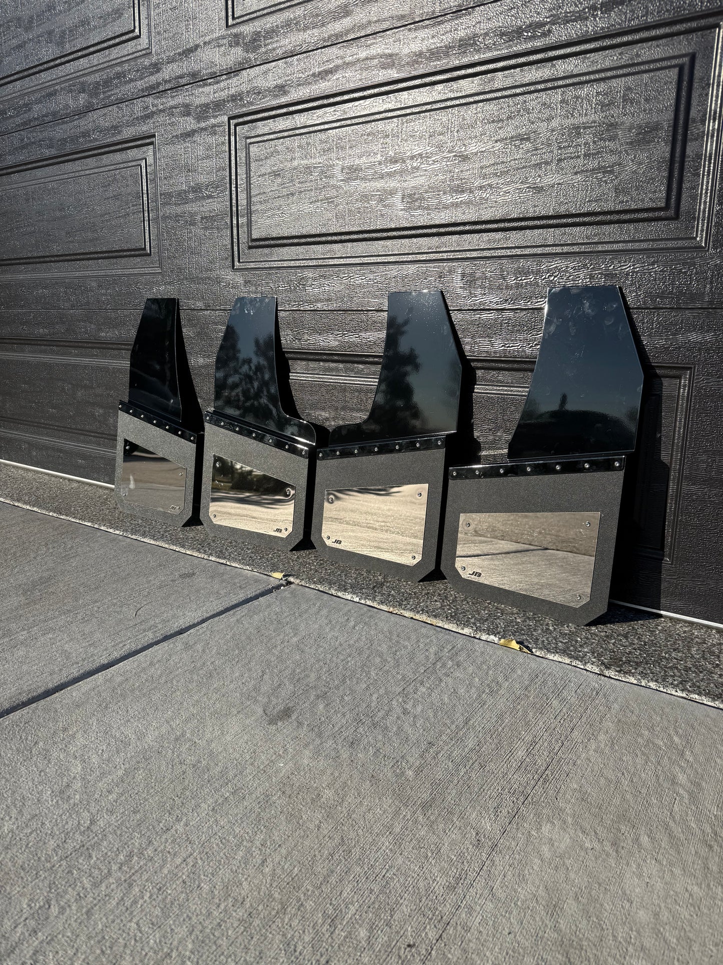 14in Universal Kickback  Mudflaps- Rears Only