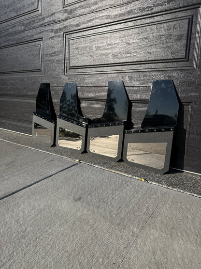 14in Universal Kickback  Mudflaps- Rears Only