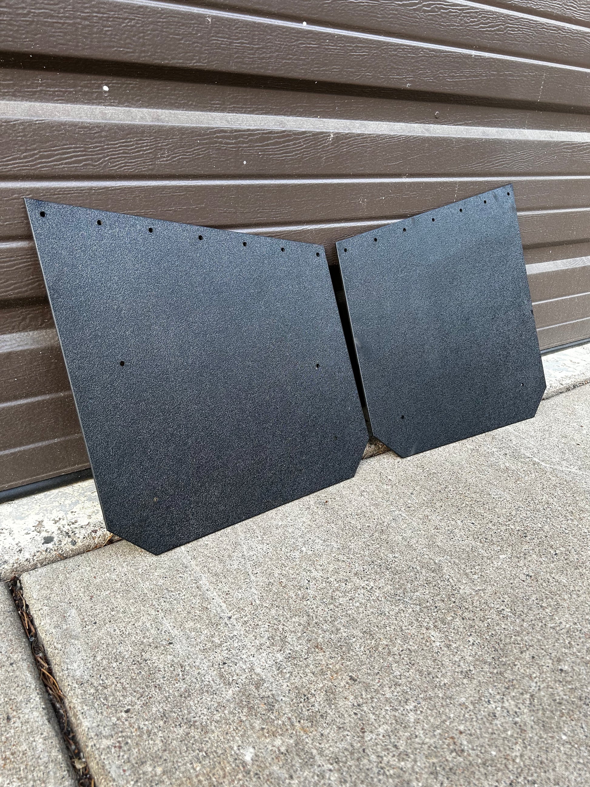 JB Products replacment lower for kickback mudflap, black plastic