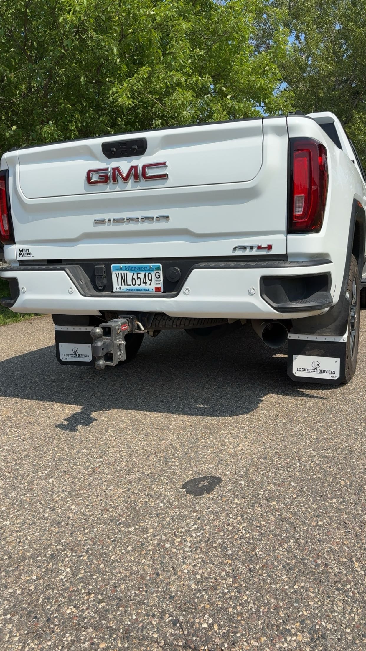 13in 2020+ Chevy Kickback Mudflaps- Full Set