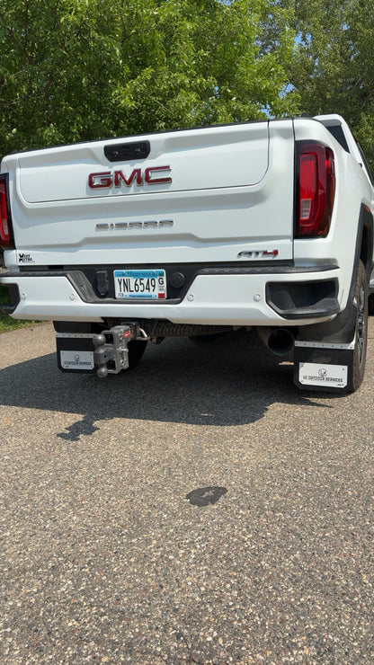 13in 2020+ Chevy Kickback Mudflaps- Full Set