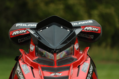 JB Products Polaris AxysR Windshield Roost Deflector, front view