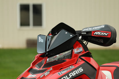 JB Products Polaris AxysR Windshield Roost Deflector, right side view