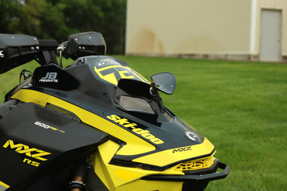 JB Products Skidoo Roost Deflector Medium, right side view