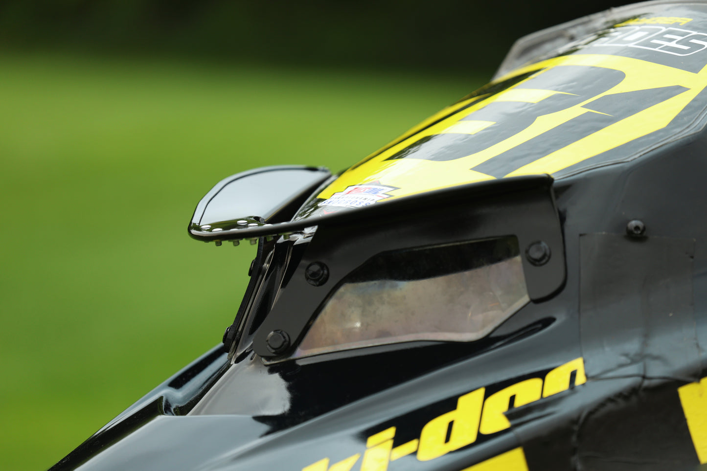 JB Products Skidoo Roost Deflector small, left side view