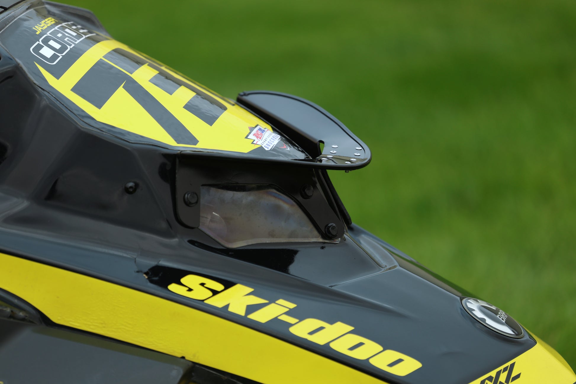 JB Products Skidoo Roost Deflector small, right side view