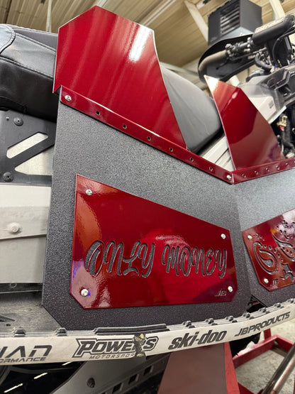 14in Angled Kickback  Mudflaps- Rears Only