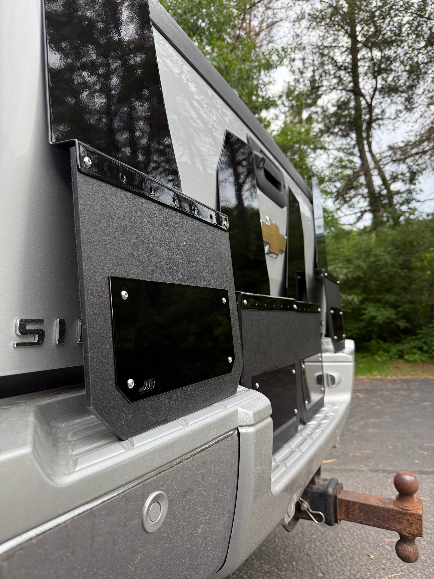 14in Angled Kickback  Mudflaps- Rears Only