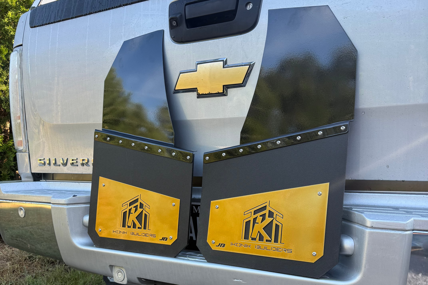 14in Universal Kickback  Mudflaps- Rears Only