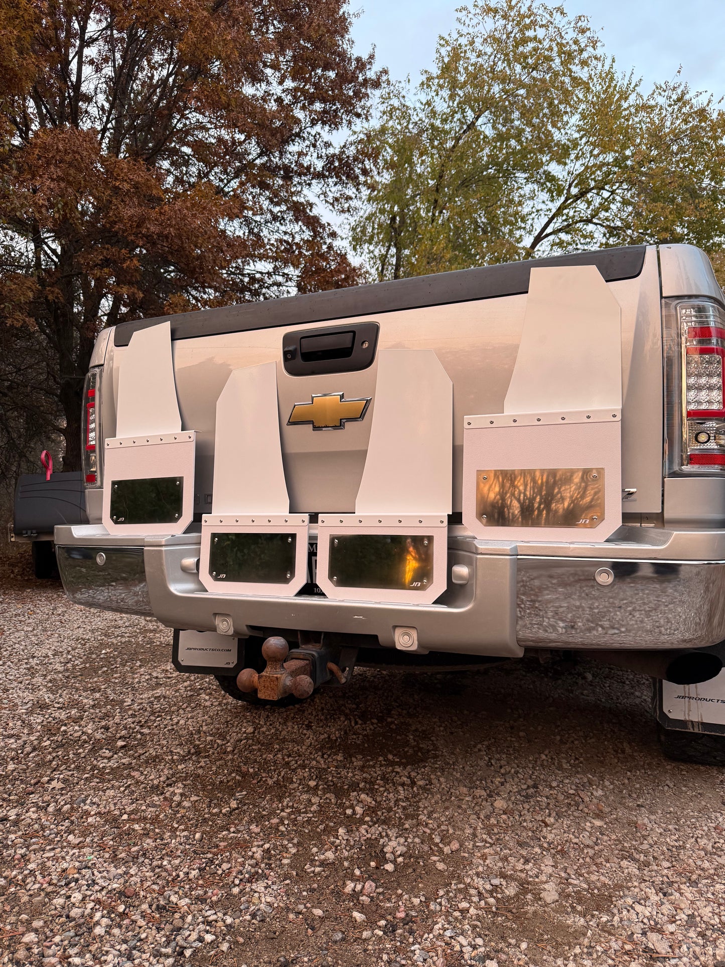 14in 2020+ Chevy Kickback Mudflaps- Full Set