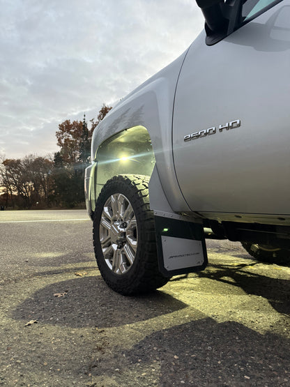 14in Universal Kickback Mudflaps- Full Set