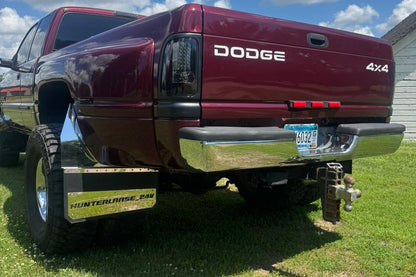 24in Dually Kickback Mudflaps - Rears Only