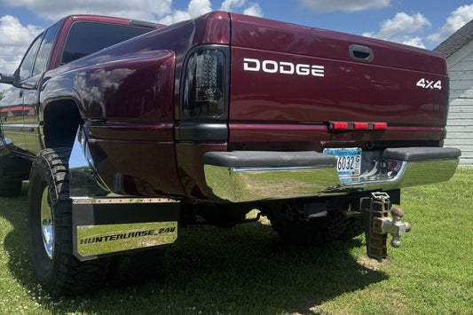 24in Dually Kickback Mudflaps - Full Set