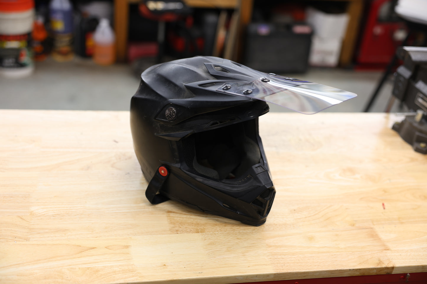 Helmet Visor Extensions